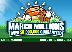 Draftkings march millions banner