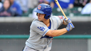 Chattanooga Lookouts batter Joc Pederson (Ken Inness/MiLB.com)