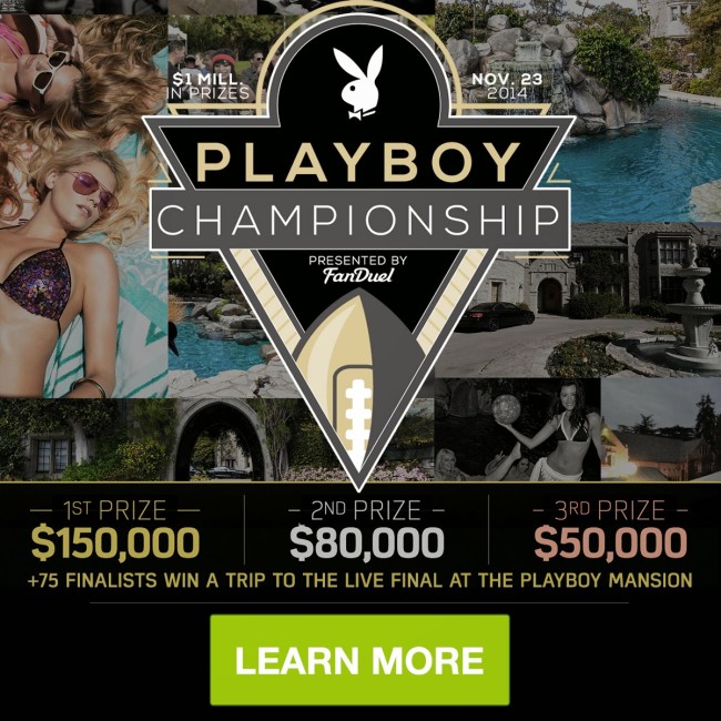 Fanduel Playboy Mansion contest