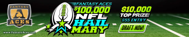 FantasyAces NFL $100K HAIL MARY 2016