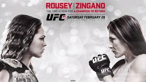 Rousey vs Zingano