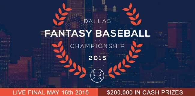 $200,000 Fan Duel 2015 World Baseball Championship in Dallas