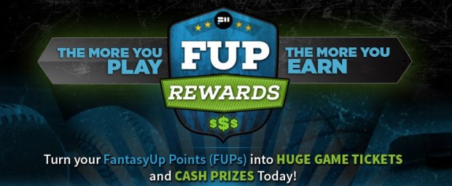 FantasyUp Debuts FUP Rewards