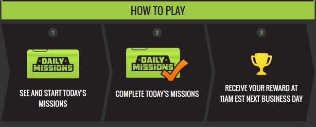 DraftKings Daily Missions 1