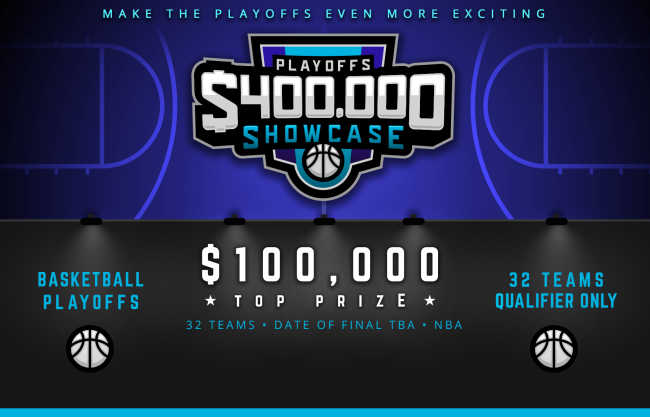 Draftkings NBA playoff showcase desktop April 2016