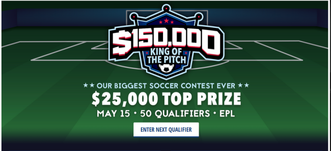 Draftkings Soccer king of the pitch image1