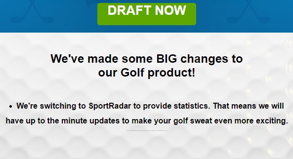 DraftKIngs Golf 1