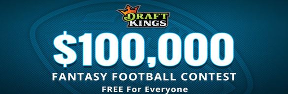 Draftkings NFL $100k FREEROLL 17-08-2016