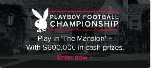 Fanduel NFL 2016 PlayBoy Mansion contest 15-09-2016