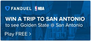 Fanduel NBA win a trip to San Antonio 01-11-2016
