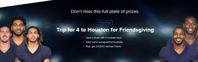 Fanduel friendsgiving 22-11-2016 #3