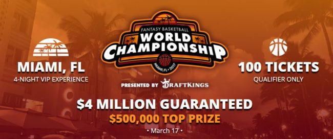 Draftkings nba FBWC 28-01-2017