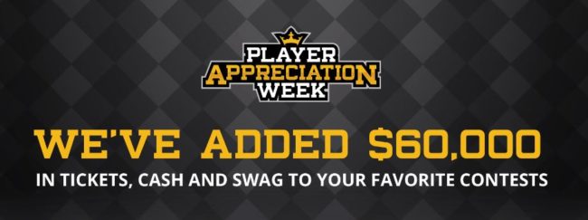 Draftkings player appreciation week 23-01-2017