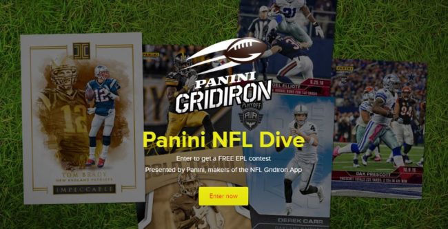 Fanduel NFL panini gridiron