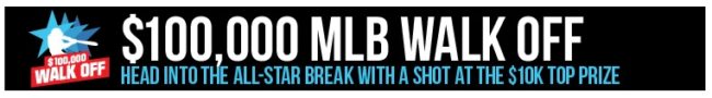 FantasyDraft MLB $100K WALK OFF CONTEST