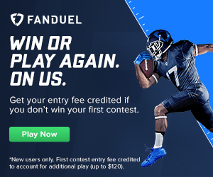 Fanduel NFL win or play again on us 28-07-2017