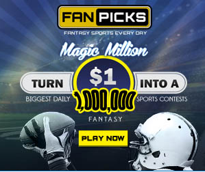 Fanpicks NFL turn $1 into $1M 29-08-2017