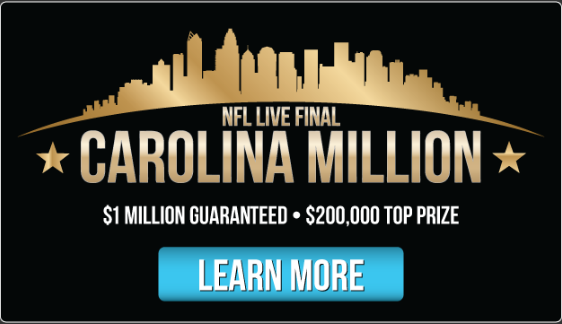 FantasyDraft NFL Carolina Million 29-08-2017